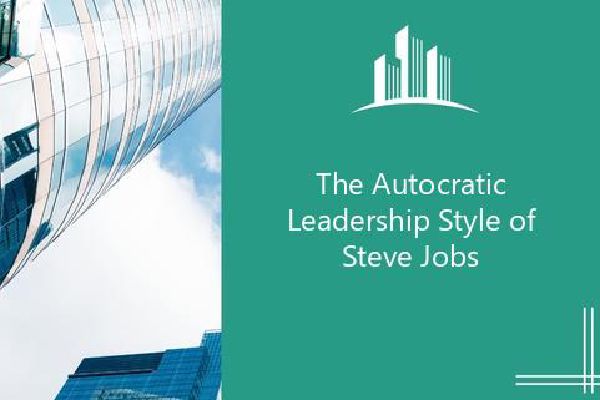 Steve Jobs Autocratic Leadership Style Pdf
